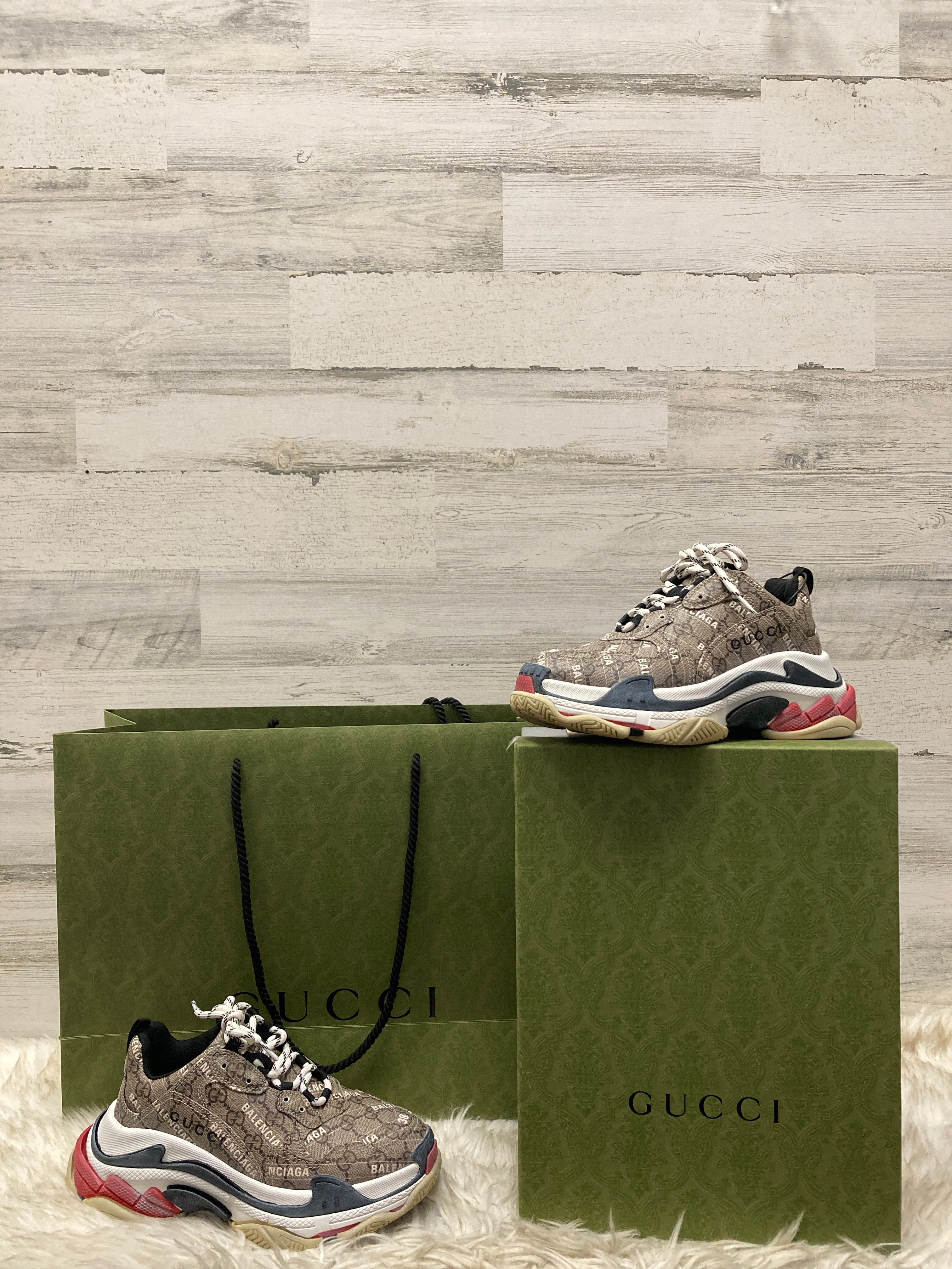 Balenciaga Triple S Chunky Sneakers w/ Tags - Black Sneakers, Shoes -  BAL249265 | The RealReal